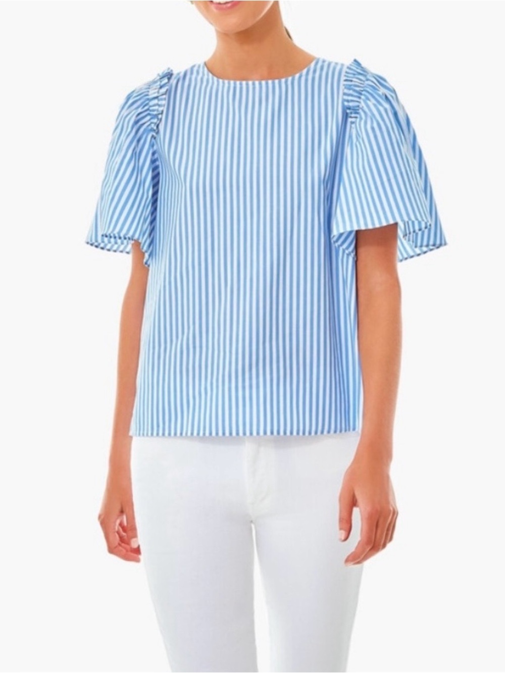Pomander Place Striped Mollie Top - Size Large